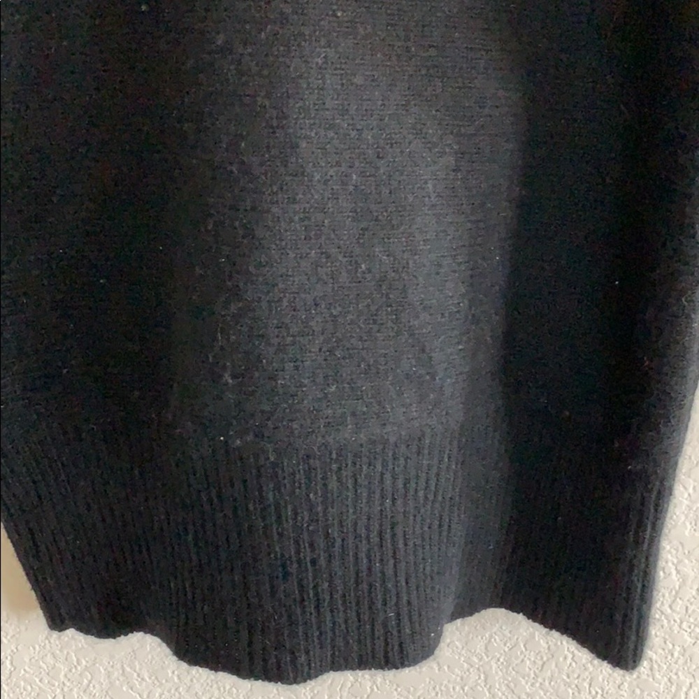 Vintage Black Cowl Neck Sweater with Embellishments - Picture 12 of 16